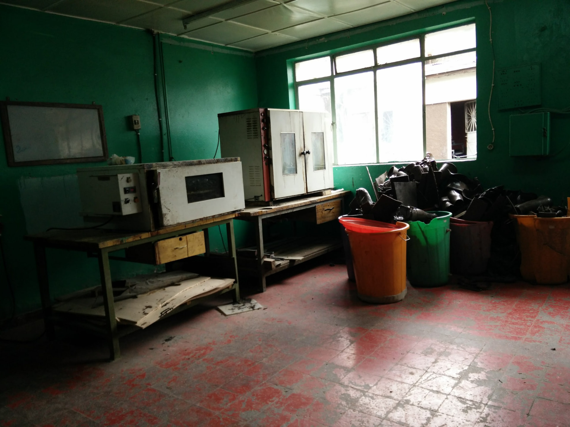 Technical rehabilitation workshop, alternate view