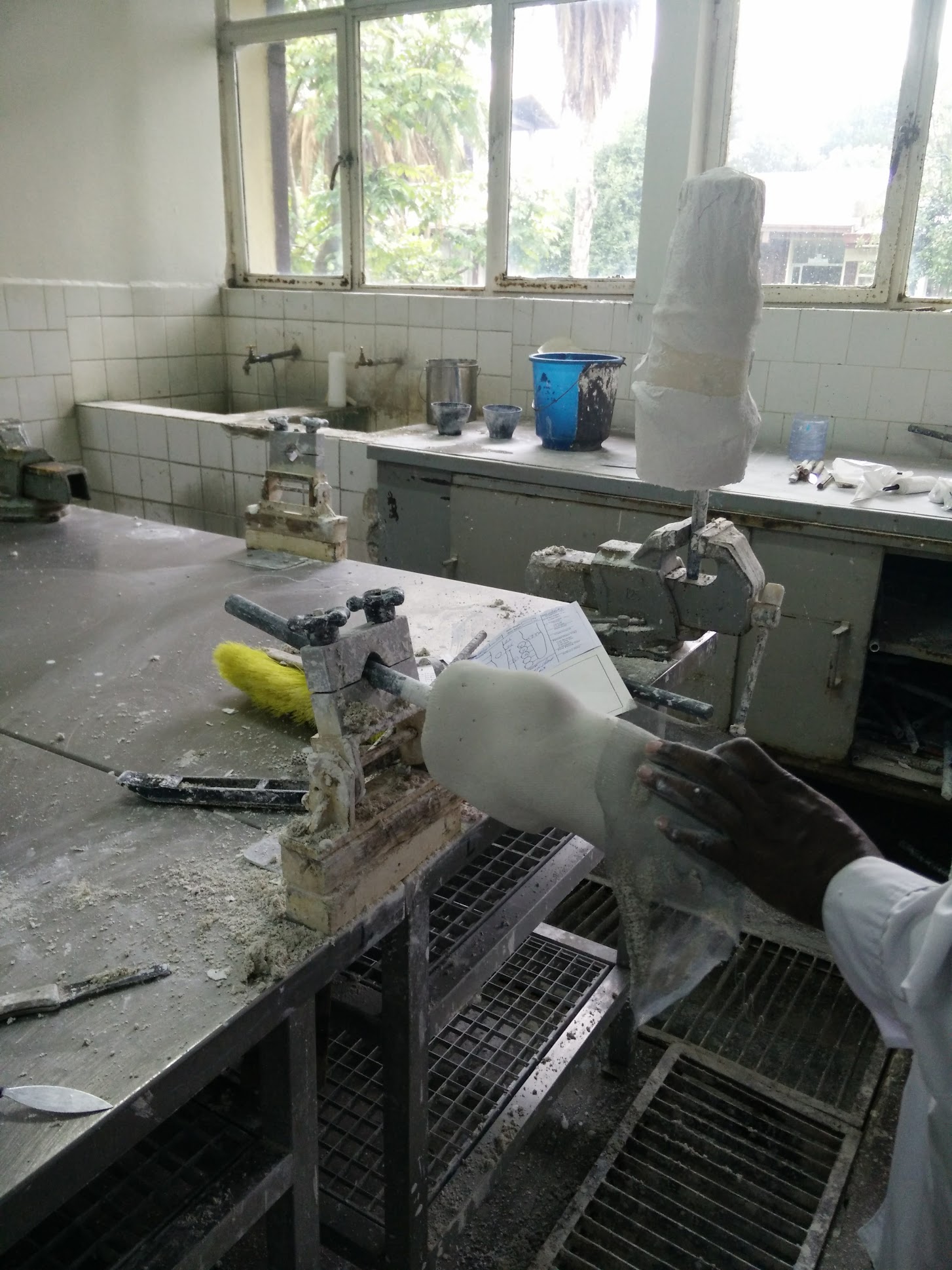 Prosthetics and orthotics fabrication workshop